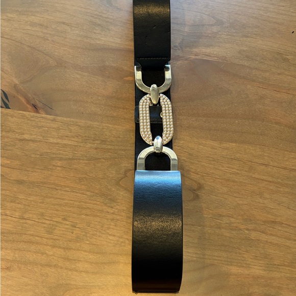 Chicos Embellished Stretch Trouser Belt NWOT M/L - Picture 6 of 8